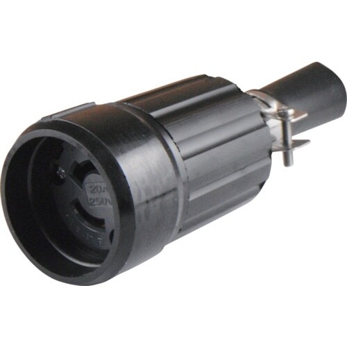 アメリカン電機 引掛形 防水形コネクタボディ 3P