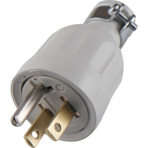 アメリカン電機 平刃形 ゴムプラグ 接地2P15A