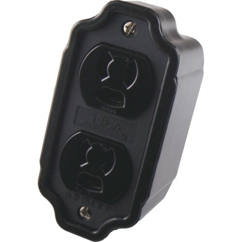 アメリカン電機 抜止形 ダブルコネクタボディ 接地