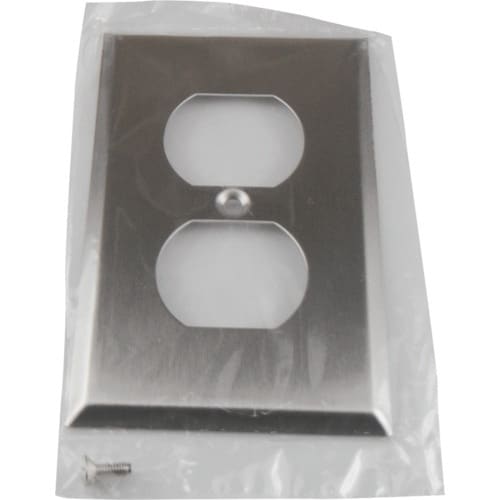 アメリカン電機 ステンレスプレ−ト 複式1ケ用