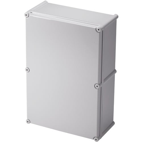 タカチ 防水・防塵ボックス ホワイトグレー 380
