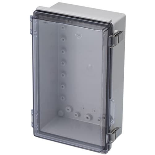 タカチ 防水・防塵ボックス 透明/ホワイトグレー