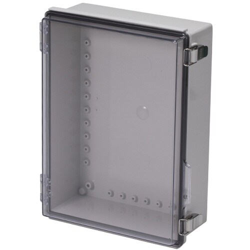 タカチ 防水・防塵ボックス 透明/ホワイトグレー