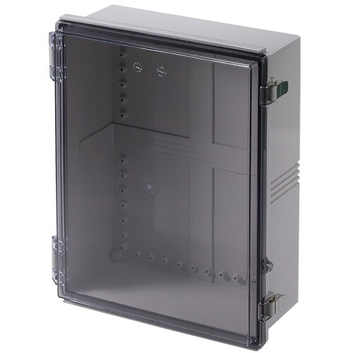 タカチ 防水・防塵ボックス 透明/ホワイトグレー