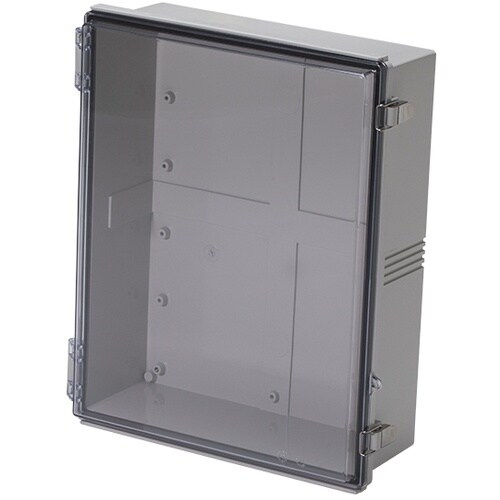 タカチ 防水・防塵ボックス 透明/ホワイトグレー