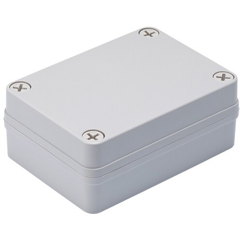 タカチ 防水・防塵ボックス ホワイトグレー 80×