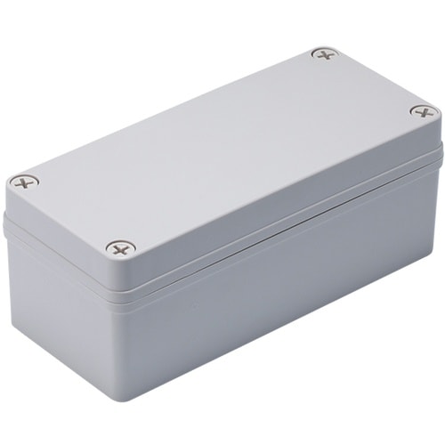 タカチ 防水・防塵ボックス ホワイトグレー 80×