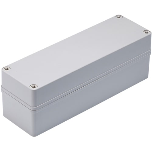 タカチ 防水・防塵ボックス ホワイトグレー 80×