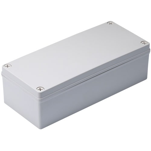 タカチ 防水・防塵ボックス ホワイトグレー 100