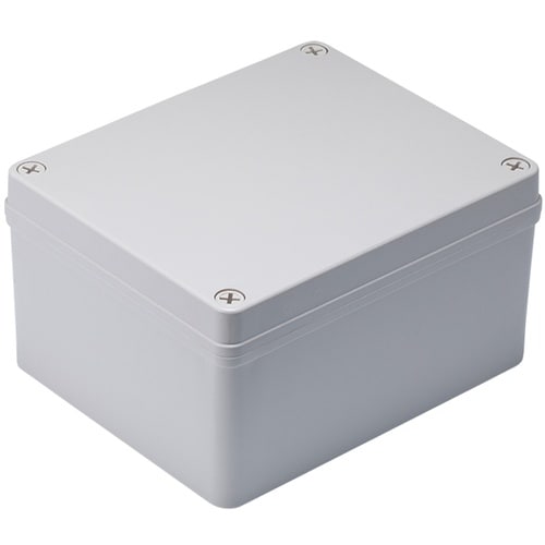 タカチ 防水・防塵ボックス ホワイトグレー 143
