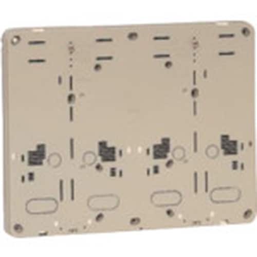 未来 積算電力計・計器箱取付板 ベージュ 適用:2