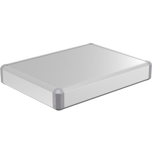 タカチ アルミボックス W400×H62.9×D3