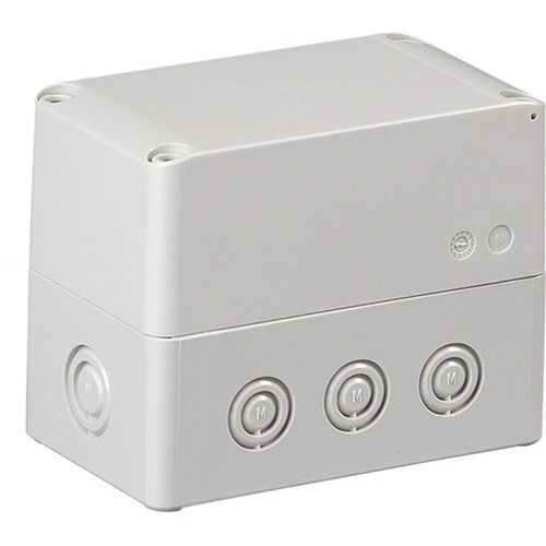 タカチ ノックアウト付防水・防塵ボックス ホワイト