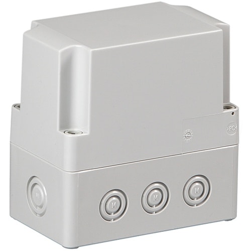 タカチ ノックアウト付防水・防塵ボックス ホワイト