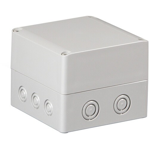 タカチ ノックアウト付防水・防塵ボックス ホワイト