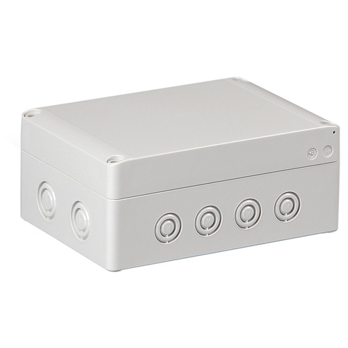 タカチ ノックアウト付防水・防塵ボックス ホワイト