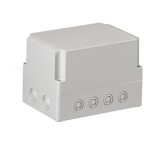 タカチ ノックアウト付防水・防塵ボックス ホワイト