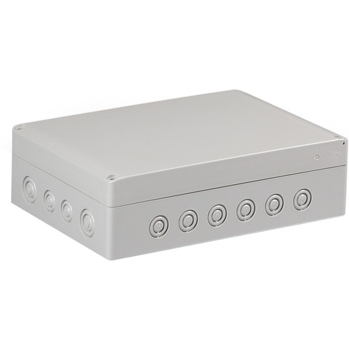 タカチ ノックアウト付防水・防塵ボックス ホワイト