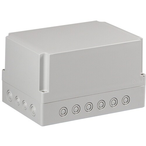 タカチ ノックアウト付防水・防塵ボックス ホワイト