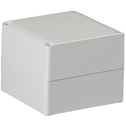 タカチ 防水・防塵ポリカボックス ホワイトグレー