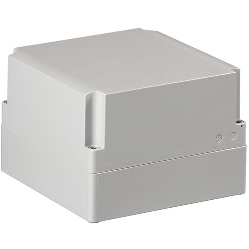 タカチ 防水・防塵ポリカボックス ホワイトグレー