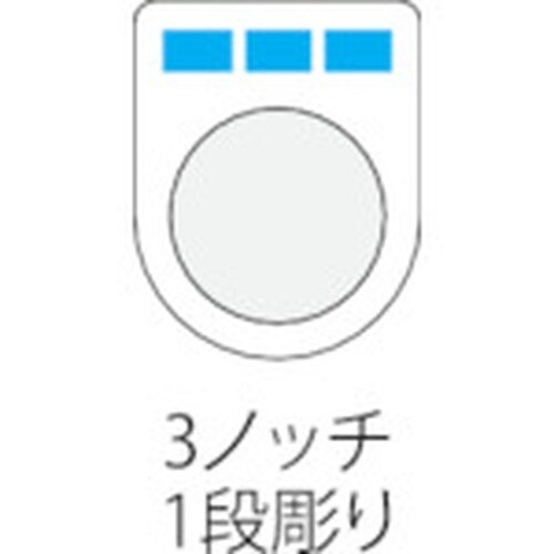 IM 押ボタン(メガネ銘板)φ25.5(別作)3ノ