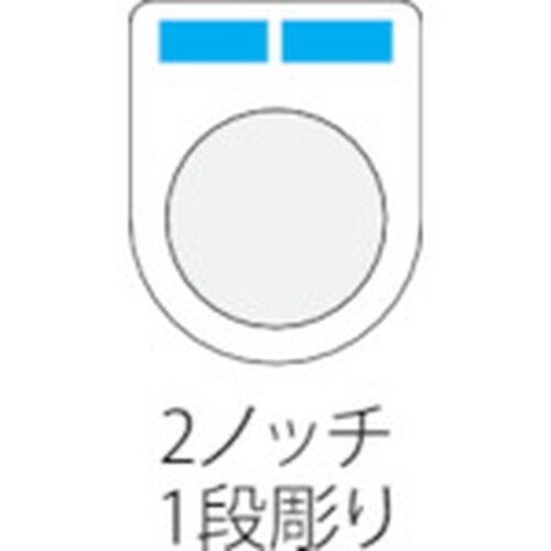 IM 押ボタン(メガネ銘板)φ30.5(別作)2ノ