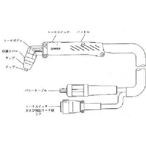 DAIHEN プラズマ切断トーチ CT−0552