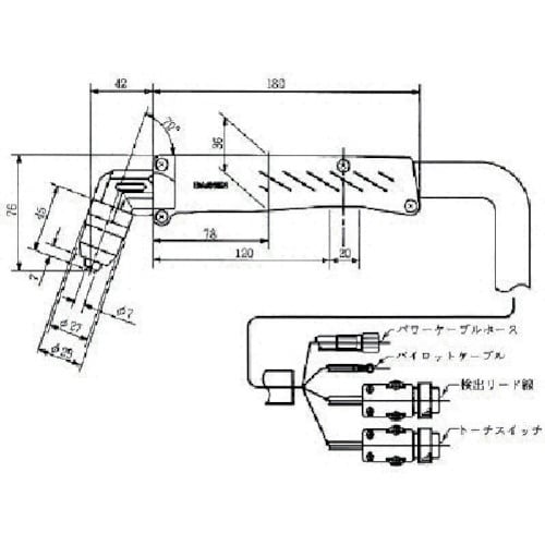 DAIHEN プラズマ切断トーチ CT−0702