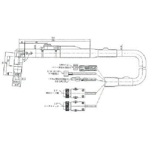 DAIHEN プラズマ切断トーチ CTW−1201
