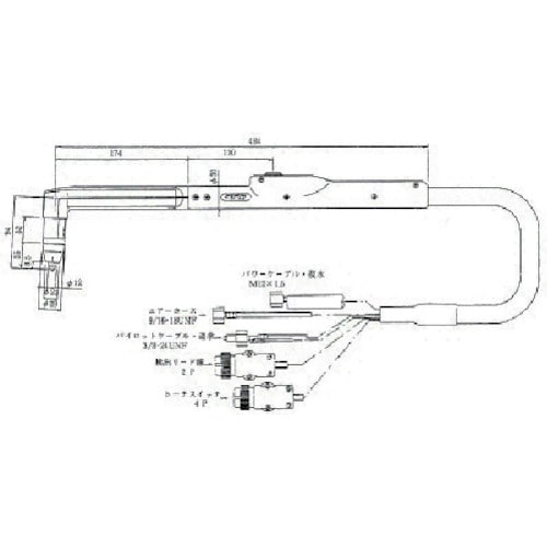 DAIHEN プラズマ切断トーチ CTZWM−12