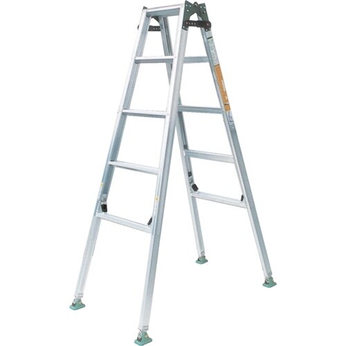 NAKAO アルミ四脚調整脚立兼用はしご