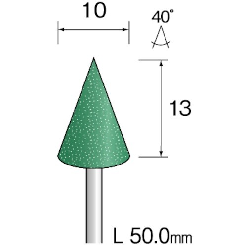 Minimo グリーン砥石 GC#120 φ10