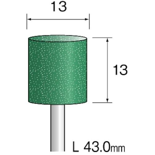 Minimo グリーン砥石 GC#120 φ13