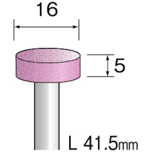 Minimo PAピンク砥石#120 φ16 (1