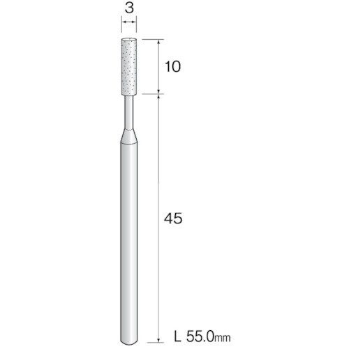 Minimo 精密砥石 WA砥粒#120 φ3 (