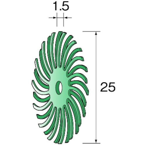 Minimo ラバーブラシ #50 φ25 (20
