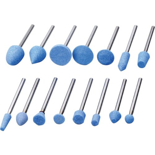 Minimo 軸付砥石セット WA