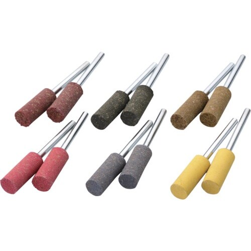 Minimo 研削用ゴム砥石セット Φ8 WA ミ