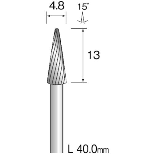 Minimo 超硬カッター スパイラルカット Φ4