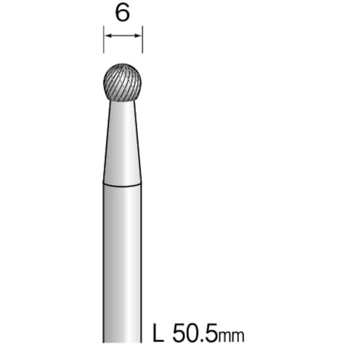 Minimo 超硬カッター クロスカット Φ6 軸