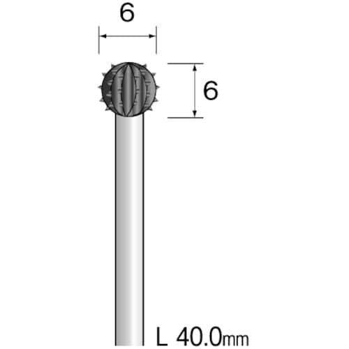 Minimo スチールカッター 非金属用 粗切削