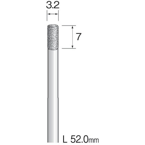 Minimo 電着ダイヤモンドバー#270 Φ3.