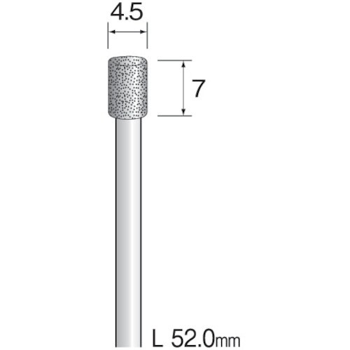 Minimo 電着ダイヤモンドバー#270 Φ4.