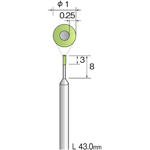 Minimo ビトリファイドダイヤモンドバー#27