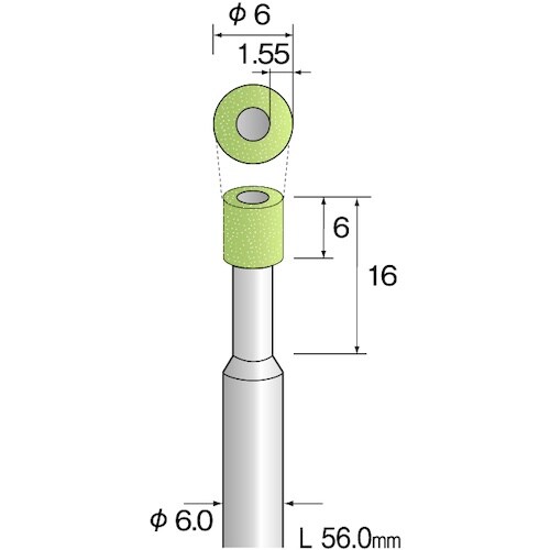 Minimo ビトリファイドダイヤモンドバー#17