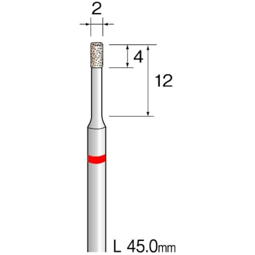 Minimo 精密電着CBNバー 超硬軸#140