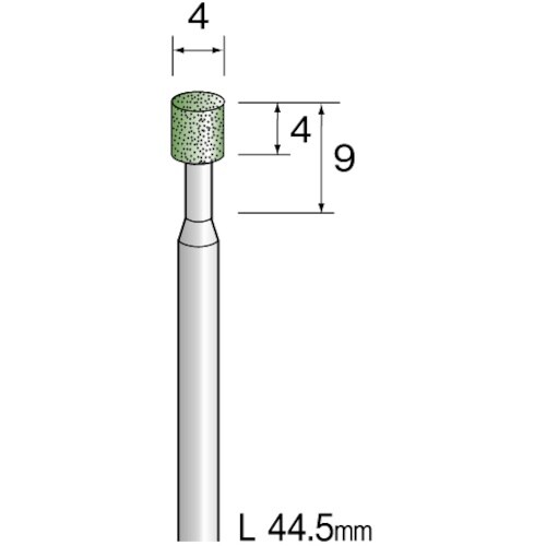 Minimo レジンボンドCBNバー#120 Φ4