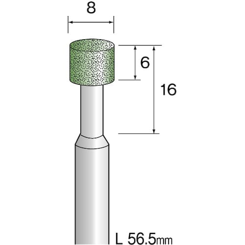 Minimo レジンボンドCBNバー#120 Φ8