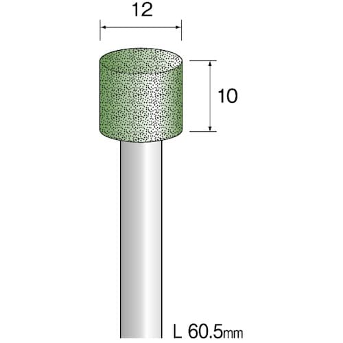 Minimo レジンボンドCBNバー#120 Φ1